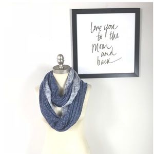 Steve Madden infinity scarf multicolor one size